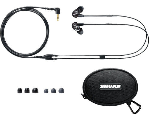 Shure Se215 Audífonos Monitoreo In-ear Color Negro Black