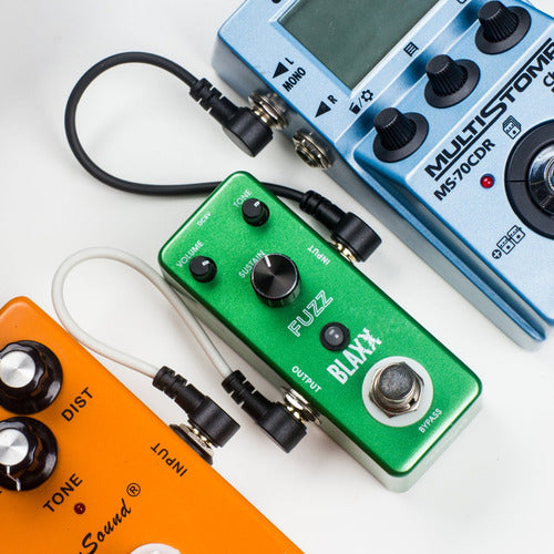 Myvolts Candycords: Cable Patch Angular Pedales, 18cm