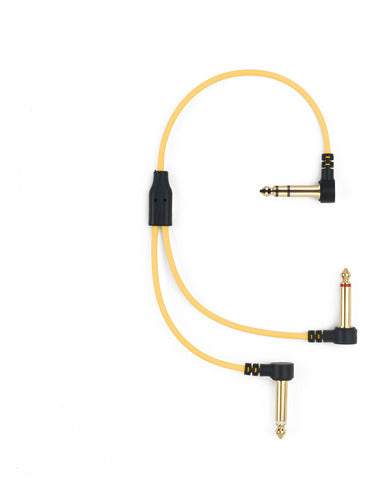 Cable Candycord Splitter Pedal Estéreo A 2 Mono 25cm Myvolts