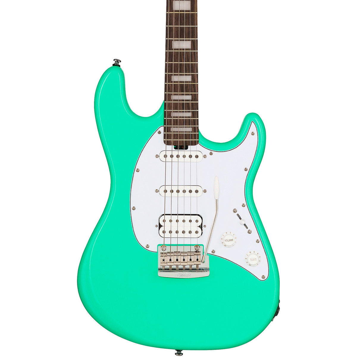 Sterling by Music Man Cutlass CT50 Plus Seafoam Green vista frontal