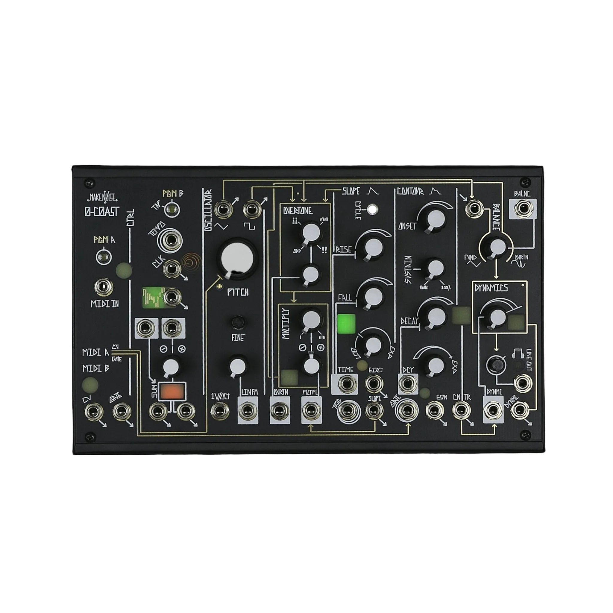 Make Noise 0-Coast Sintetizador Semi Modular | Importwave