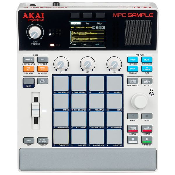 Akai MPC Sample pantalla LCD color 2.4 pulgadas