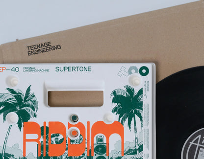 Teenage Engineering EP-40 Riddim caja y packaging