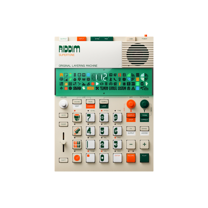 Teenage Engineering EP-40 Riddim vista frontal