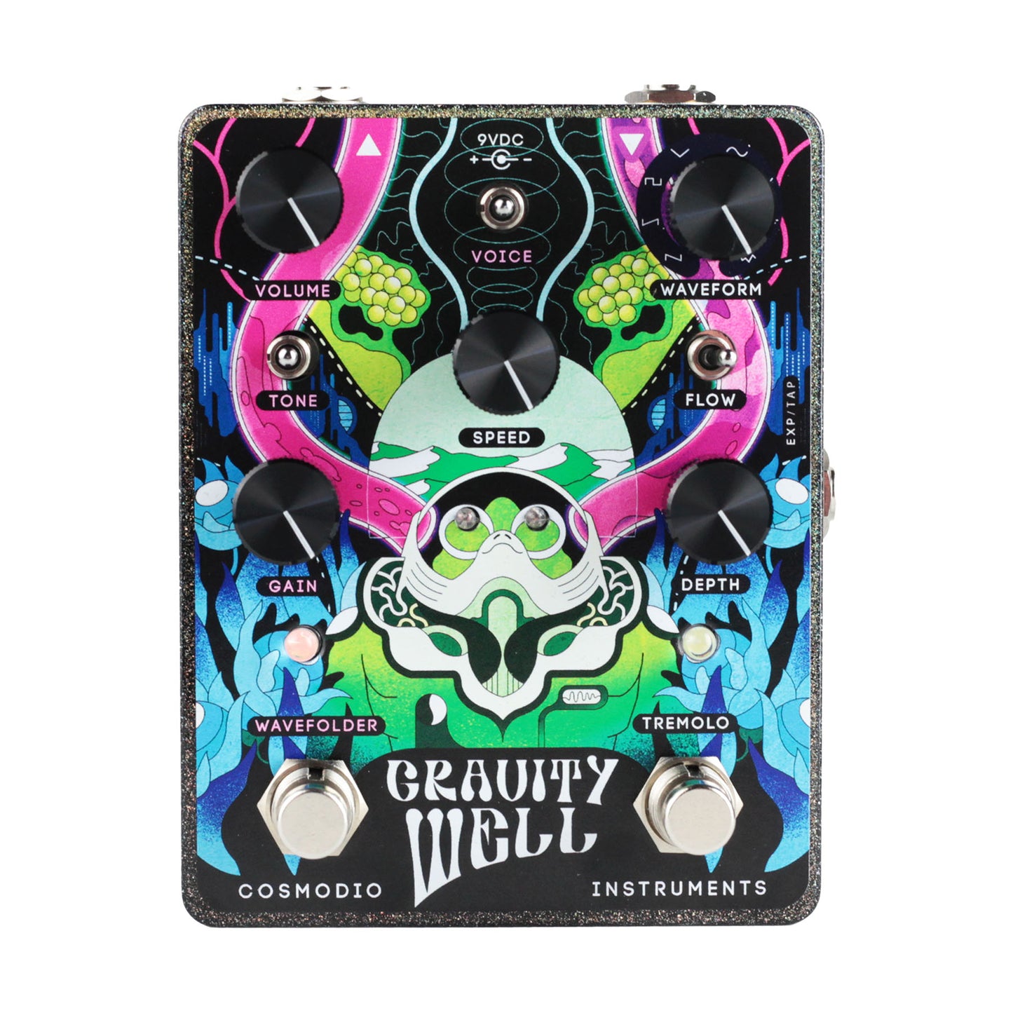 Cosmodio Gravity Well Pedal Analógico Tremolo Wavefolder