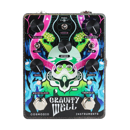 Cosmodio Gravity Well Pedal Analógico Tremolo Wavefolder