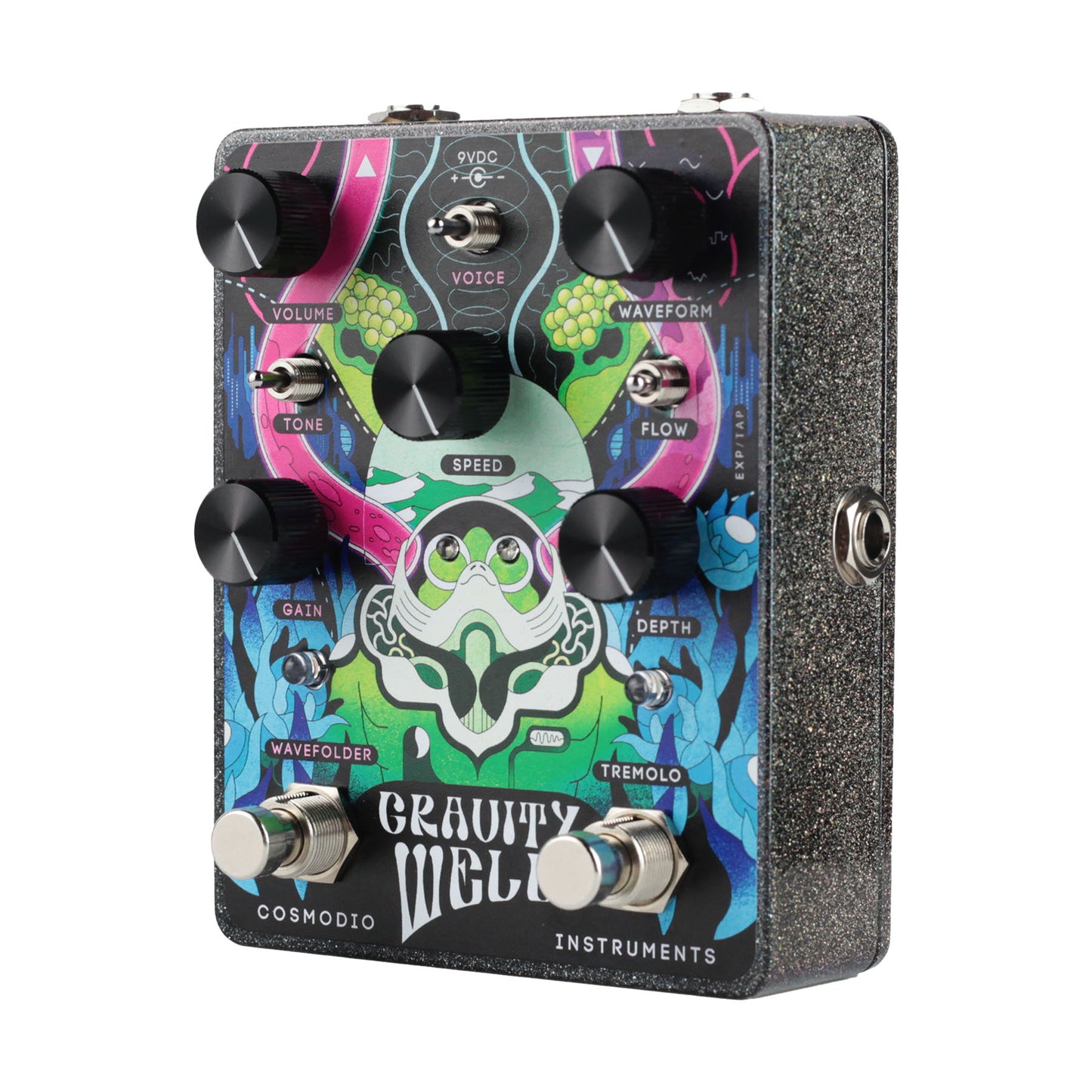 Cosmodio Gravity Well Pedal Analógico Tremolo Wavefolder