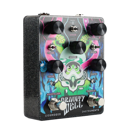 Cosmodio Gravity Well Pedal Analógico Tremolo Wavefolder