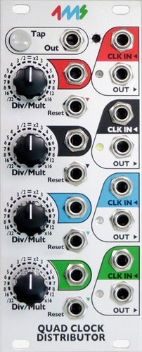 4ms Company Quad Clock Distributor Módulo Eurorack, Stock.