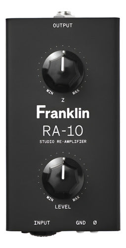 Franklin Audio Ra-10 | Re-amplificador Control De Impedancia Negro