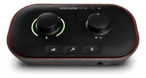 Focusrite Vocaster One Interfaz Audio Negro