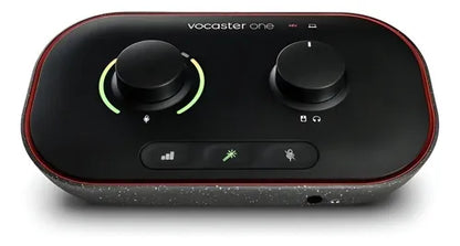 Focusrite Vocaster One Interfaz Audio Negro