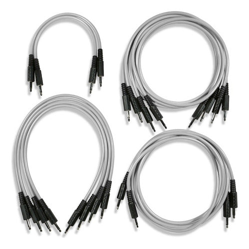 Boredbrain Music Pack 12 Cables Patch Modular 3.5 Ts Colores