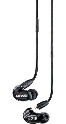 Shure Se215 Audífonos Monitoreo In-ear Color Negro Black