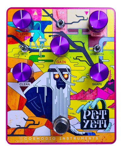 Cosmodio Pet Yeti Pedal Distorsión Fuzz Bitcrusher