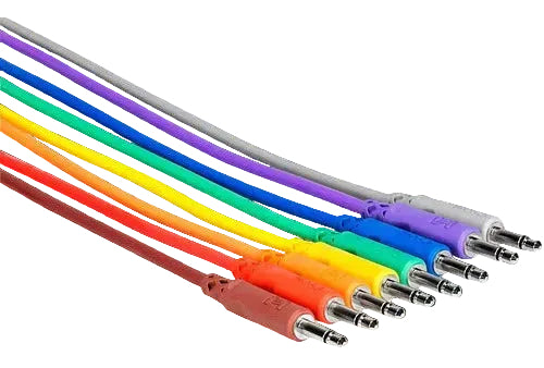 Pack 08 Cables Patch Hosa 45cm