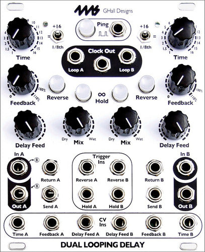 4ms Dual Looping Delay Módulo Eurorack
