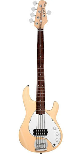 Sterling By Music Man Stingray Ray5 Bajo Vintage Cream Diestro Crema Brillante 5
