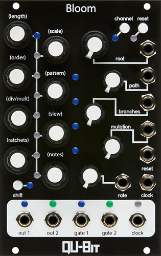 Qu-bit Bloom Secuenciador Fractal Módulo Eurorack