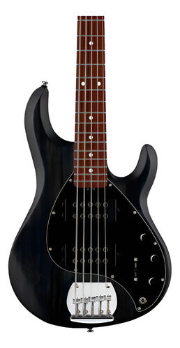 Sterling Stingray Ray5hh Bajo 5 Cuerdas Satin Black Diestro Satin Black Satinado 5