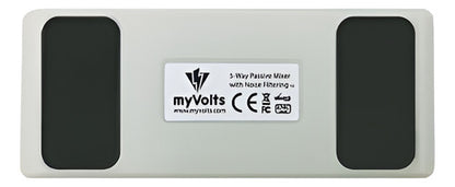 Myvolts Mickxer 5 Canales: Mezclador Pasivo Filtro De Ruido
