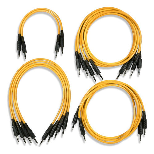 Boredbrain Music Pack 12 Cables Patch Modular 3.5 Ts Colores