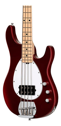 Sterling By Music Man Sb4 Bajo Eléctrico Candy Apple Red