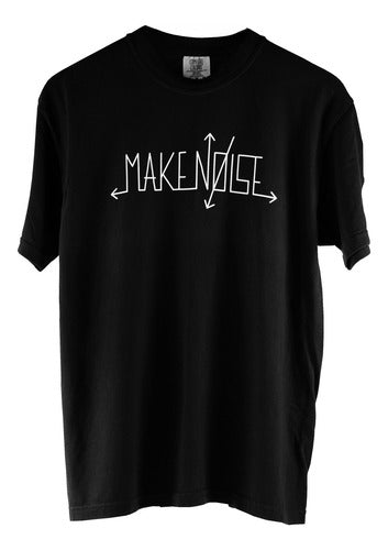 Polera Oficial Make Noise - Logo Edición Clásica Negro Logo Classic