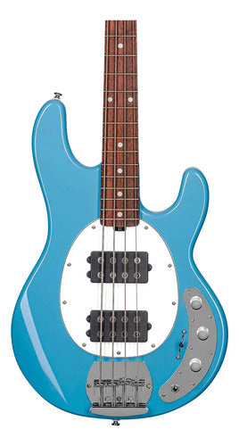 Sterling By Music Man Stingray Ray4hh Bajo Chopper Blue Diestro Chopper Blue Laqueado 4