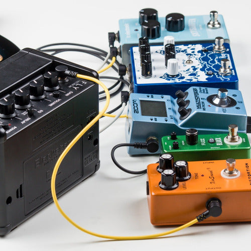 Myvolts Candycords: Cable Patch Angular Pedales, 10cm