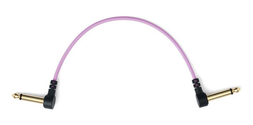 Myvolts Candycords: Cable Patch Angular Pedales, 10cm