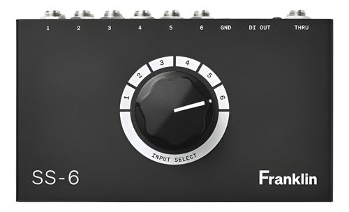 Franklin Audio SS-6 MK2 Selector De 6 Entradas Estéreo Di