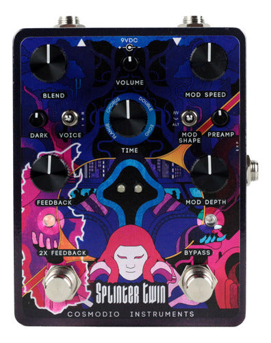 Cosmodio Instruments Splinter Twin Pedal Experimental Morado