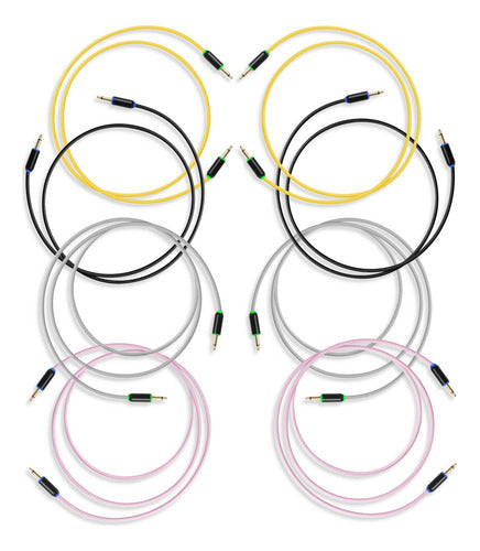 Pack Mix 08 Cables Patch Myvolts Candycords Halo Con Led
