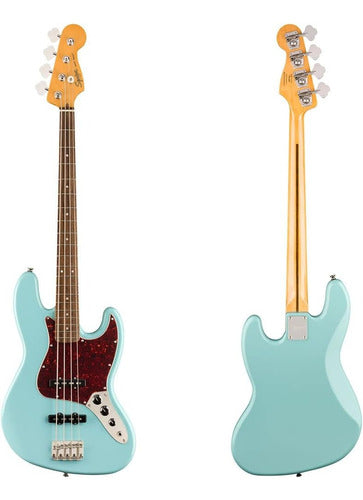 Squier By Fender Classic Vibe 60's Jazz Bass Daphne Blue