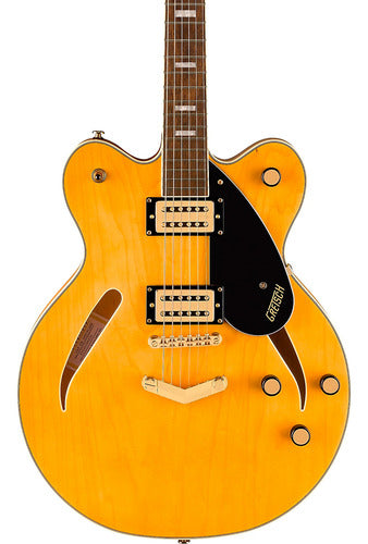 Gretsch Streamliner Center Block Cateye Village Amber