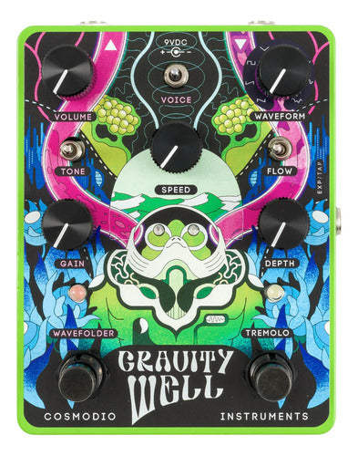 Cosmodio Gravity Well Pedal Analógico Tremolo Wavefolder
