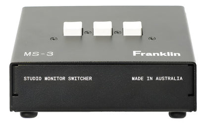 Franklin Audio Ms-3 | Studio Monitor Switcher Pasivo
