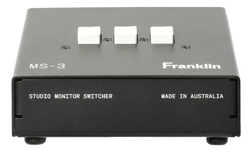 Franklin Audio Ms-3 | Studio Monitor Switcher Pasivo