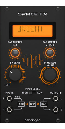 Behringer Space Fx Multiefectos Estéreo Módulo Eurorack