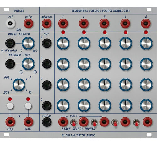 Tiptop Audio Buchla 245t Módulo Eurorack Secuenciador