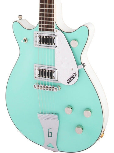 Gretsch G5237 Electromatic Double Jet Ft Guitarra Surf Green