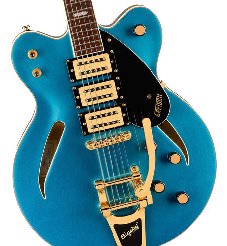 Gretsch Streamliner Cat-eye Center Block Riviera Blue