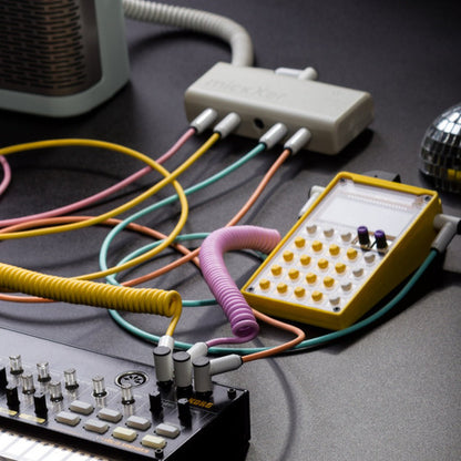 Myvolts 6 Pack Candycords, Cables Patch 3.5mm, 70cm