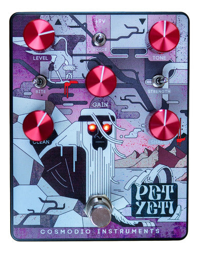Cosmodio Pet Yeti Pedal Distorsión Fuzz Bitcrusher
