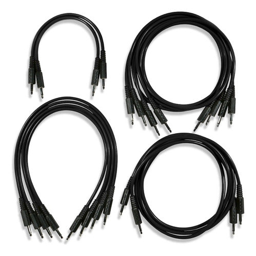 Boredbrain Music Pack 12 Cables Patch Modular 3.5 Ts Colores