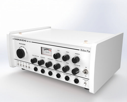 Echo Fix Ef-x3 Desktop Tape Echo Bbd Chorus & Spring Reverb Blanco