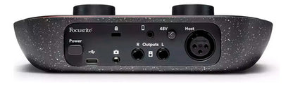 Focusrite Vocaster One Interfaz Audio Negro