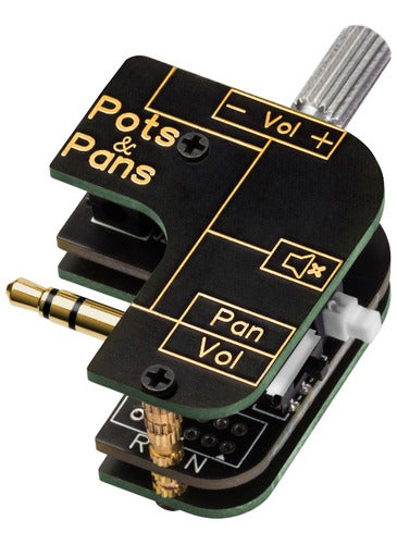 Myvolts Pots & Pans: Control Volumen, Paneo Y Mute.