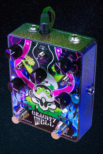 Cosmodio Gravity Well Pedal Analógico Tremolo Wavefolder